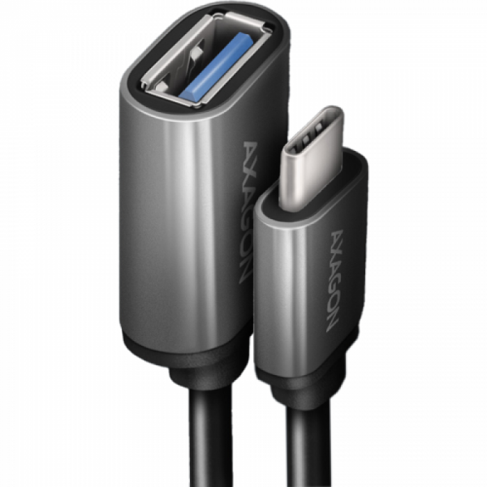 Adaptor Axagon RUCM-AFAC, USB Tip C - USB TIp A, Black