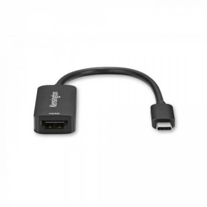 Adaptor Kensington CV4200H, USB-C - HDMI, Black