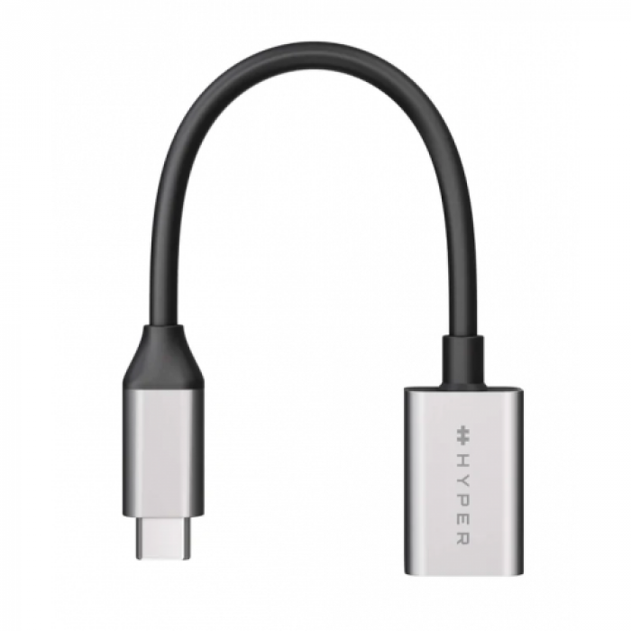 Adaptor Targus HD425D-GL, USB-C - USB-A, Silver-Black