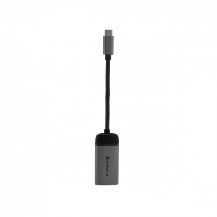 Adaptor Verbatim 49143, USB-C Male - HDMI Female, Black