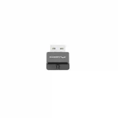 Adaptor Wireless Lanberg NC-0300-WI, USB, Black