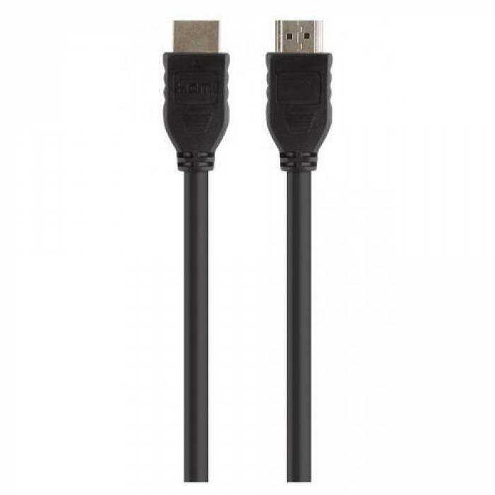 Cablu Belkin F3Y017BT3M-BLK, HDMI - HDMI, 3m, Black