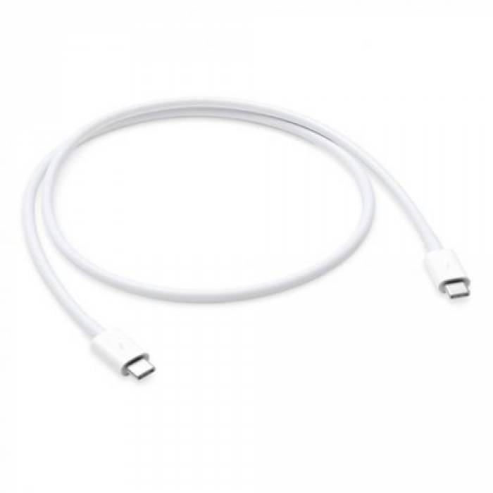 Cablu de date Apple MQ4H2ZM/A, USB-C - USB C, 0.8m, White