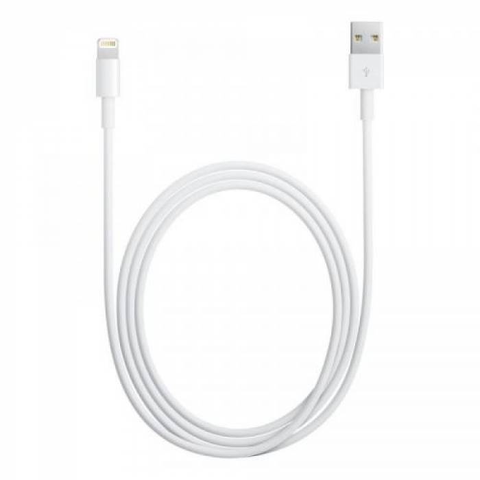 Cablu de date Apple, USB - Lightning, 1m, White