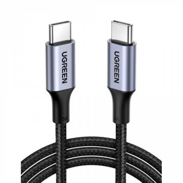 Cablu de date Ugreen US316, USB-C - USB-C, 1m, Black