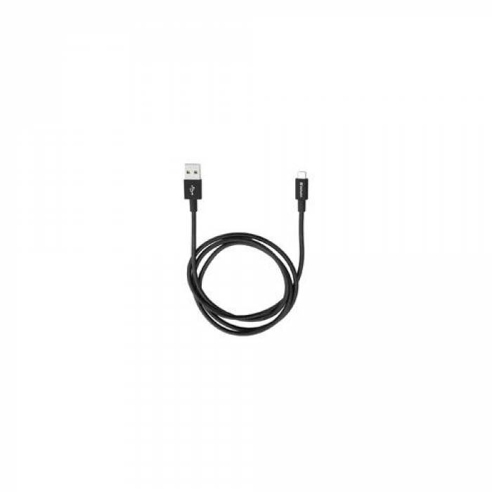 Cablu de date Verbatim, USB - Mirco USB-B, 1m, Black