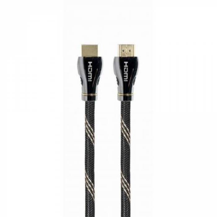Cablu Gembird CCBP-HDMI8K-1M, HDMI - HDMI, 1m, Black
