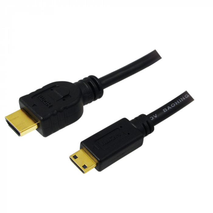 Cablu LogiLink CH0022, HDMI Male - Mini HDMI Male, 1.5m