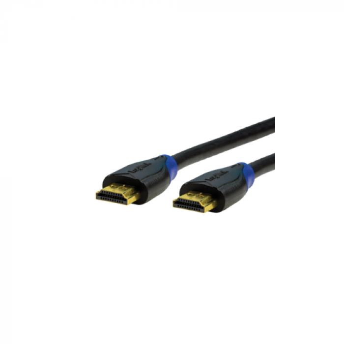 Cablu Logilink, HDMI A male - HDMI A male, 1m, Black