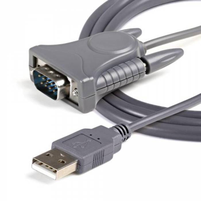 Cablu Startech ICUSB232DB25, USB - Serial, 0.91m, Silver