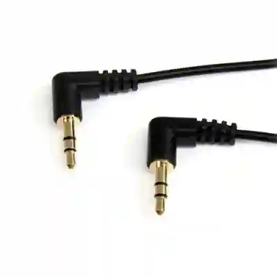 Cablu Startech MU6MMS2RA, 3.5mm jack - 3.5mm jack, 1.8m, Black