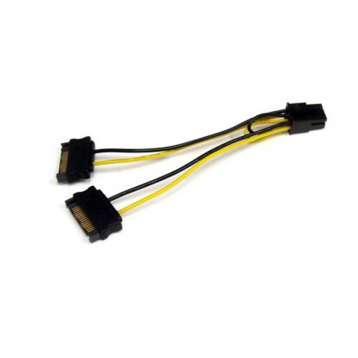 Cablu Startech SATPCIEXADAP, SATA - 6pin, 0.15m