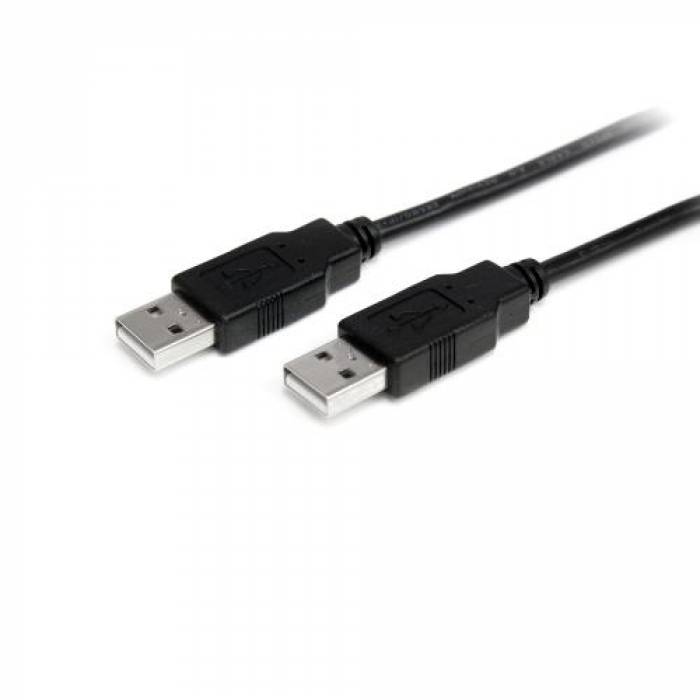 Cablu Startech USB2AA1M, USB 2.0 - USB 2.0, 1m, Black