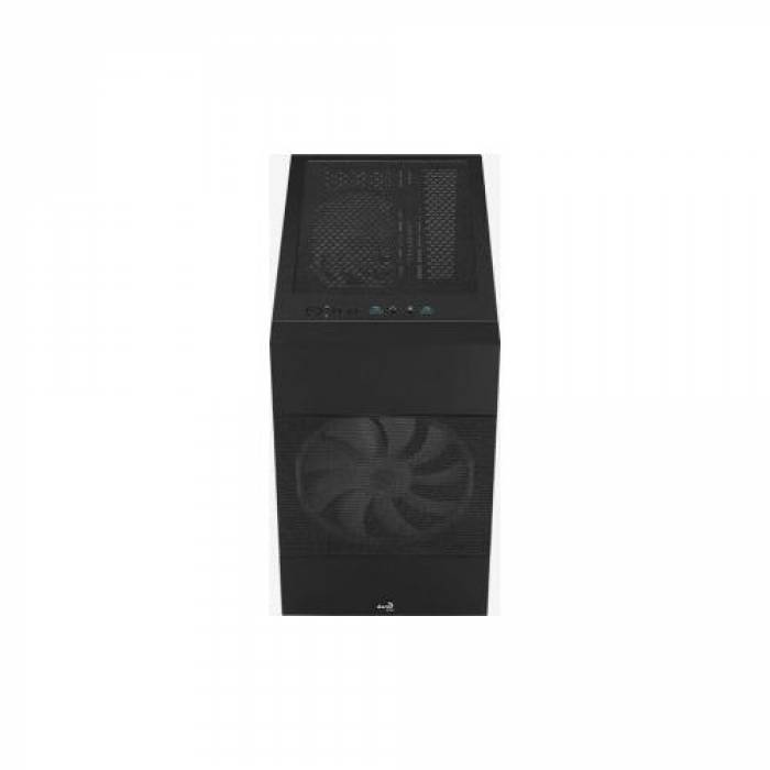 Carcasa Aerocool Atomic ARGB, Black, Fara sursa