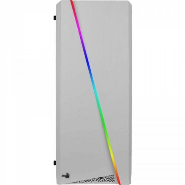 Carcasa Aerocool Cylon RGB Tempered Glass White, Fara sursa