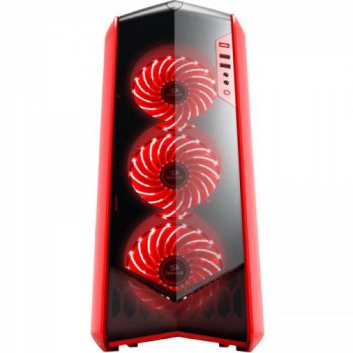 Carcasa Redragon Jetfire Black/Red, Fara sursa