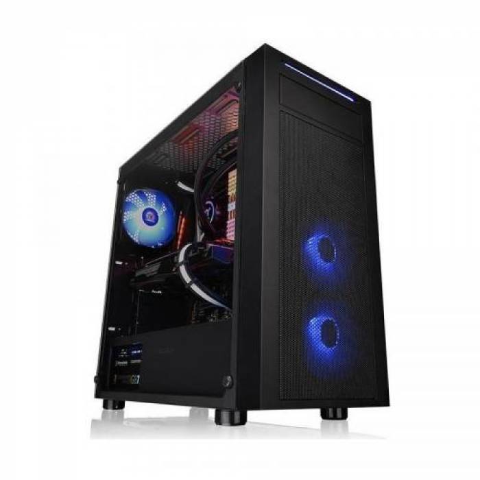 Carcasa Thermaltake Versa J22 Tempered Glass RGB, Fara sursa