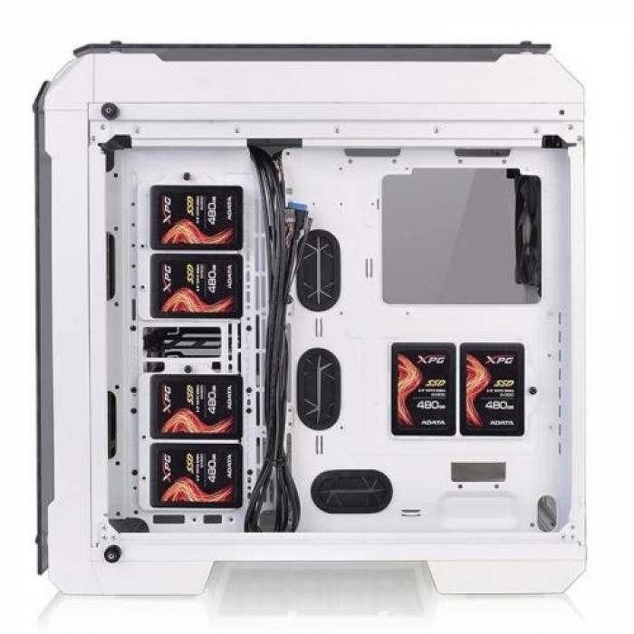 Carcasa Thermaltake View 71 Tempered Glass Snow Edition, fara sursa