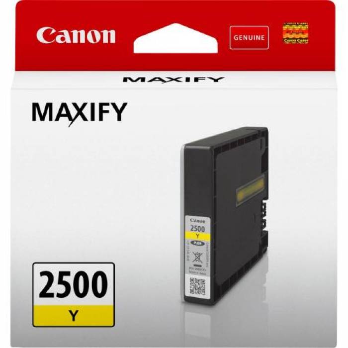 Cartus Cerneala Canon 2500Y Yellow - 9303B001