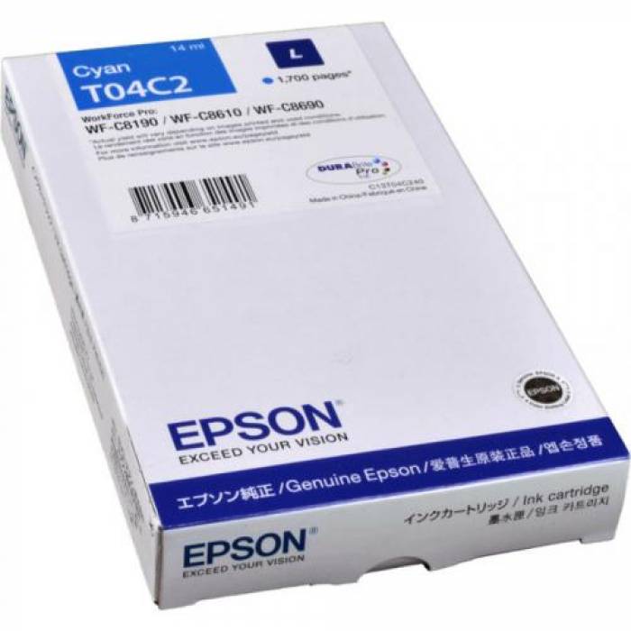 Cartus Cerneala Epson Cyan C13T04C240