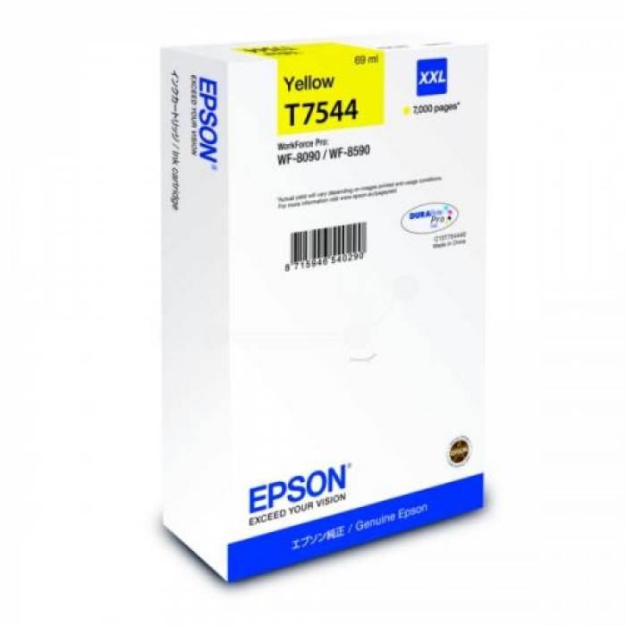 Cartus cerneala Epson T7544 XXL Yellow - C13T754440