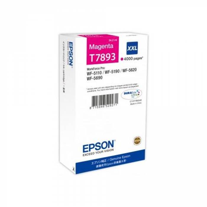 Cartus Cerneala Epson T7893 XXL Magenta