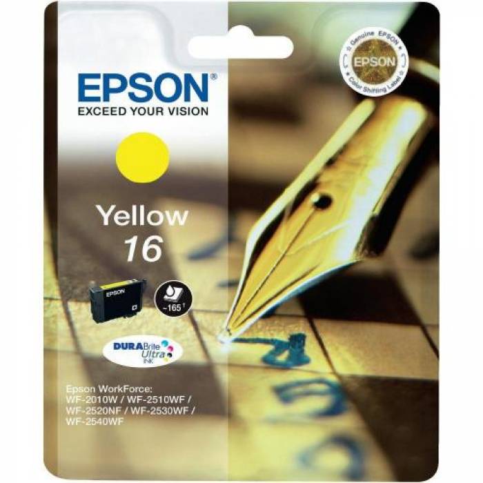 Cartus Cerneala Epson YELLOW 16 - C13T16244010