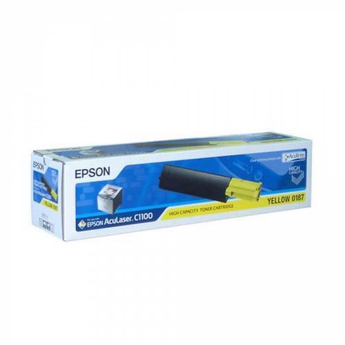 Cartus Toner Epson C13S050187 Yellow