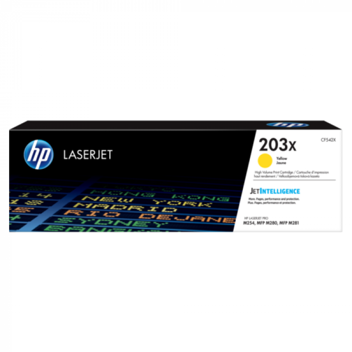 Cartus Toner HP 203X CF542X Yellow