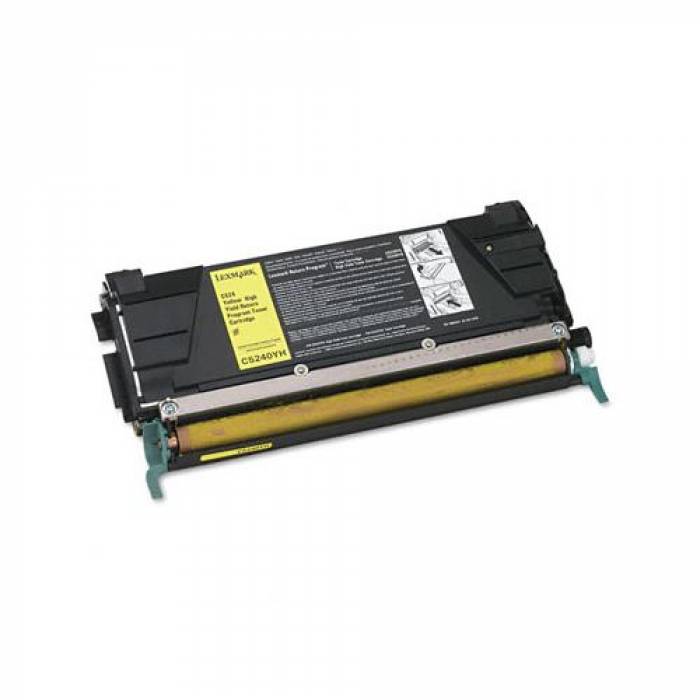 Cartus Toner Lexmark C5240YH Yellow