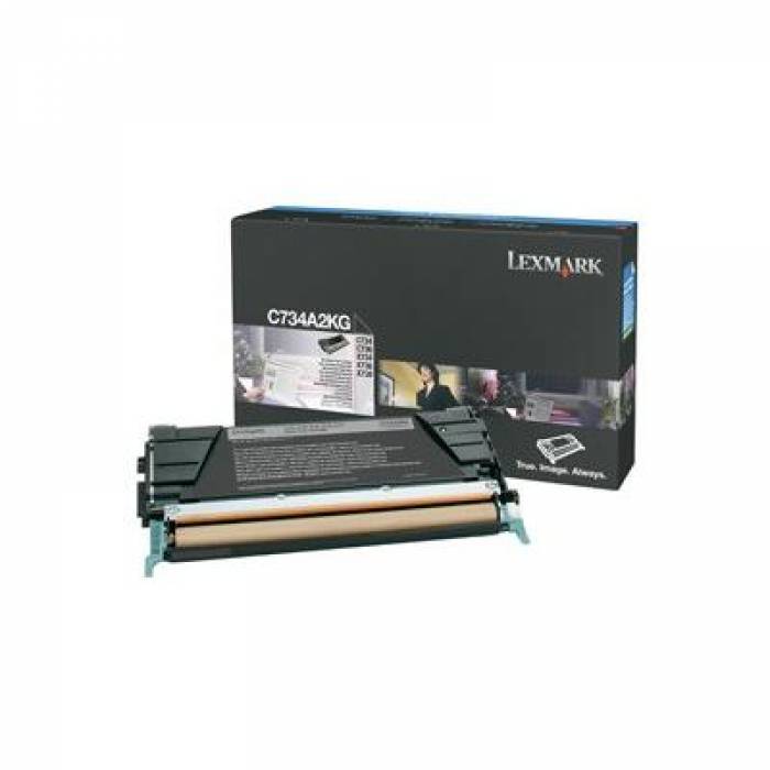 Cartus Toner Lexmark C734A2KG Black