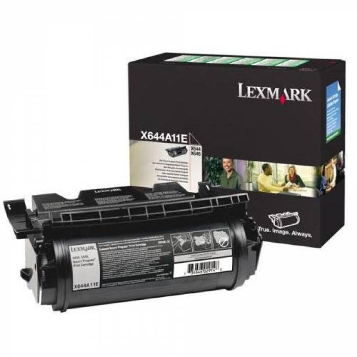 Cartus Toner Lexmark X644A11E Black