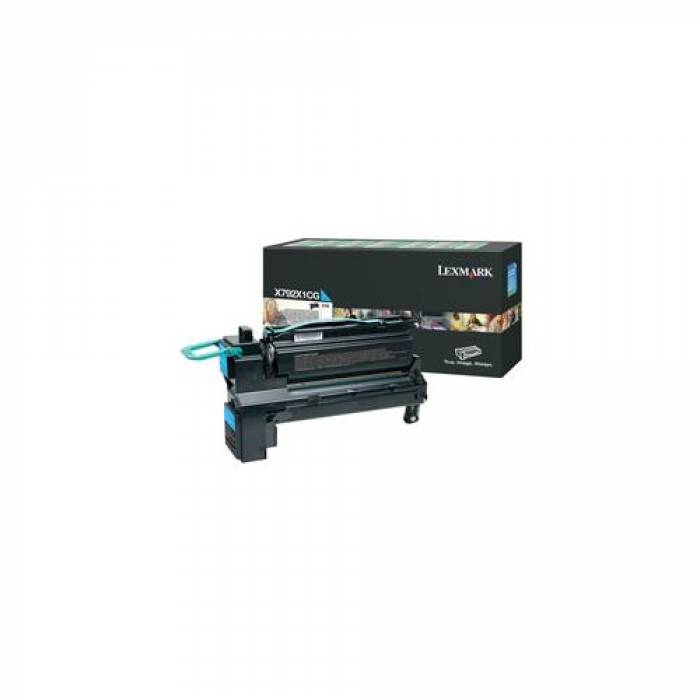 Cartus Toner Lexmark X792X1CG Cyan