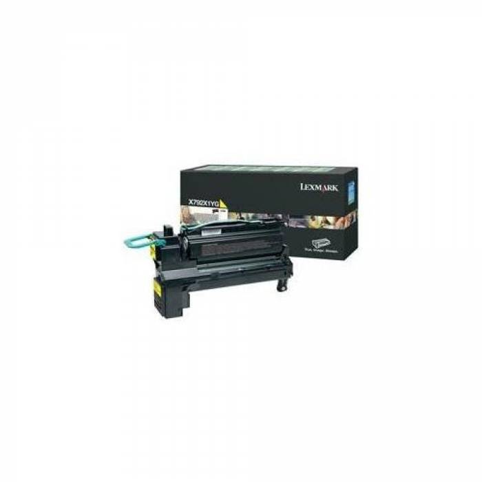 Cartus Toner Lexmark X792X2YG Yellow