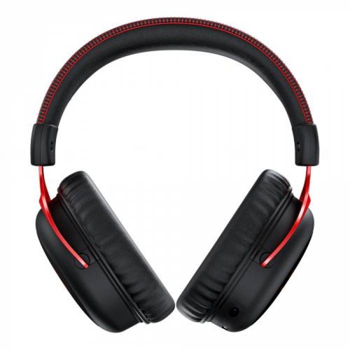 Casti cu microfon HP HyperX Cloud II, USB Wireless, Black-Red