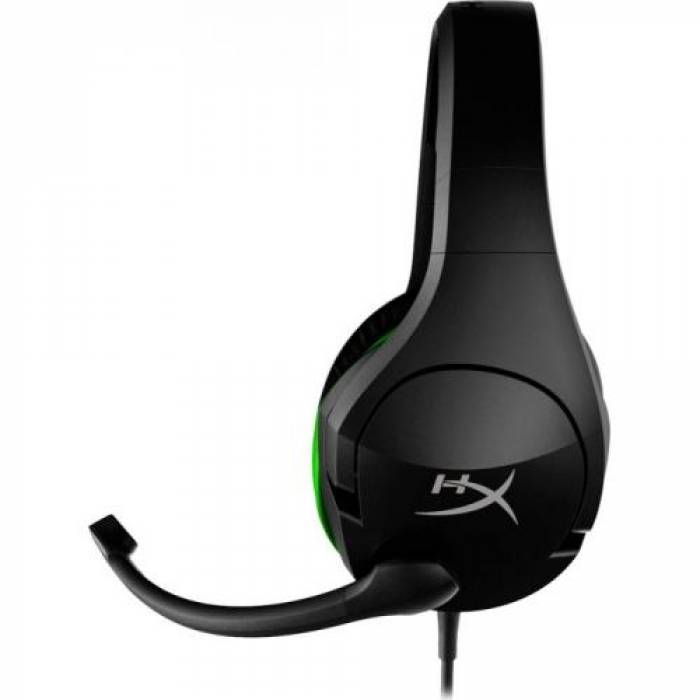 Casti cu microfon Kingston HyperX Cloud Stinger Xbox, 3.5mm jack, Black-Green