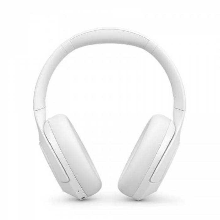 Casti cu microfon Philips TAH8506WT, Bluetooth, White