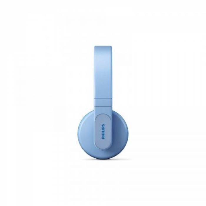 Casti cu microfon Philips TAK4206PK, Bluetooth, Blue