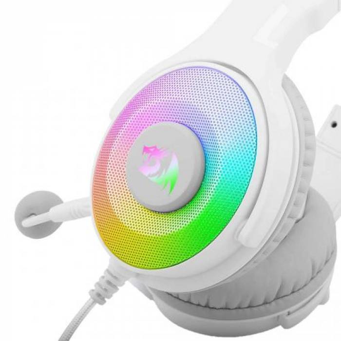 Casti cu microfon Redragon Pandora 2 RGB, White