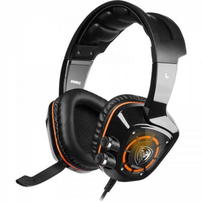 Casti Gaming Somic G910 7.1 Surround, Black