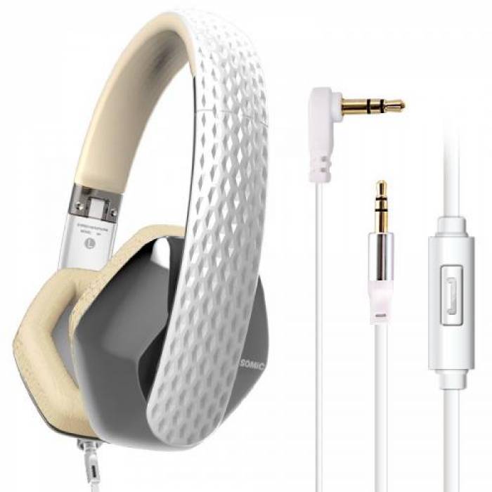 Casti Somic Milano M4 Apple White