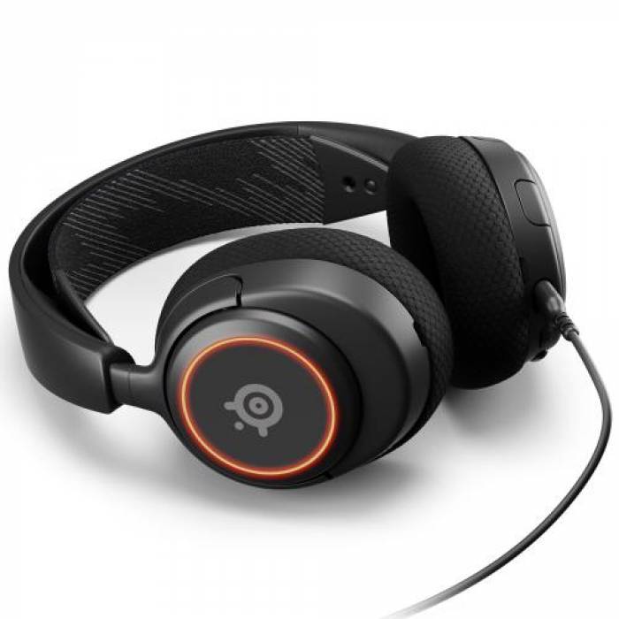 Casti SteelSeries Arctis Nova 3, Black