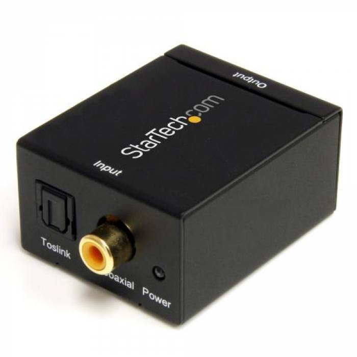 Convertor audio Startech SPDIFCOAXTOS, Toslink - Coaxial RCA