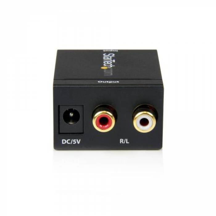 Convertor audio Startech SPDIFCOAXTOS, Toslink - Coaxial RCA