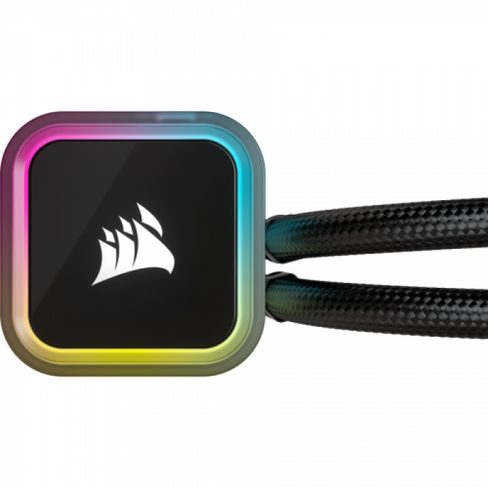 Cooler Procesor Corsair iCUE H115i RGB ELITE, 2x140mm