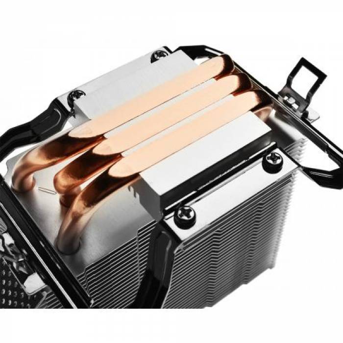 Cooler procesor ID-Cooling SE-913-B iluminare albastra, 92mm, Black