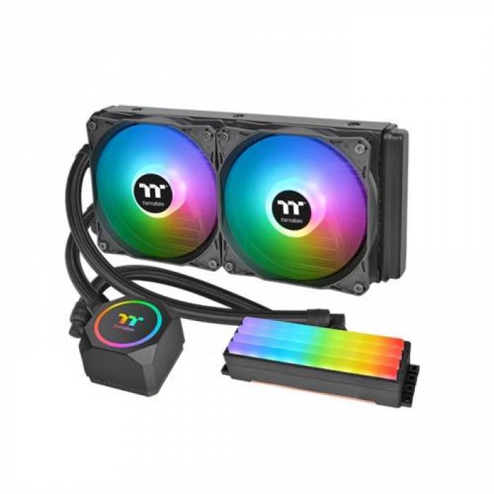 Cooler procesor Thermaltake Floe RC RGB 240 Premium Edition, RGB LED, 120mm