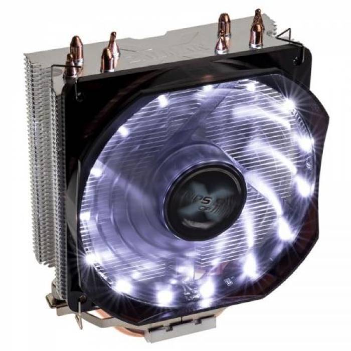 Cooler Procesor Zalman CNPS9X Optima, White LED, 120mm