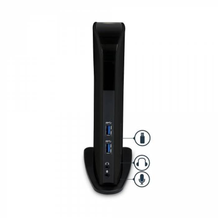 Docking Station USB3SDOCKHD, Black