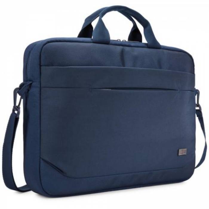 Geanta Case Logic Advantage Attaché pentru Laptop de 15.6inch, Dark Blue